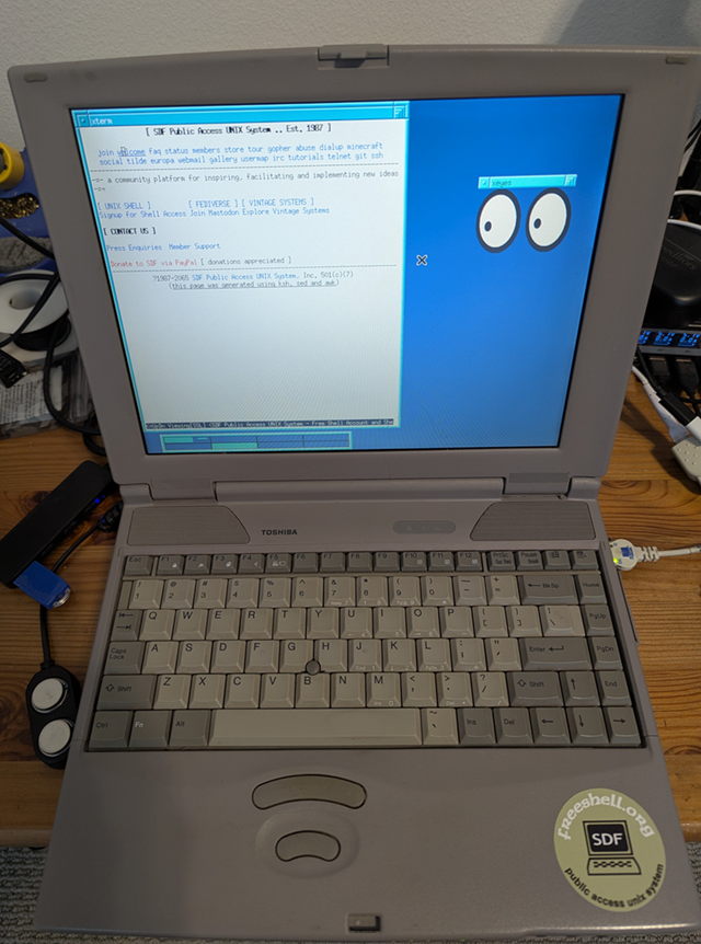 1998 Toshiba Satellite Pro 445 CDT